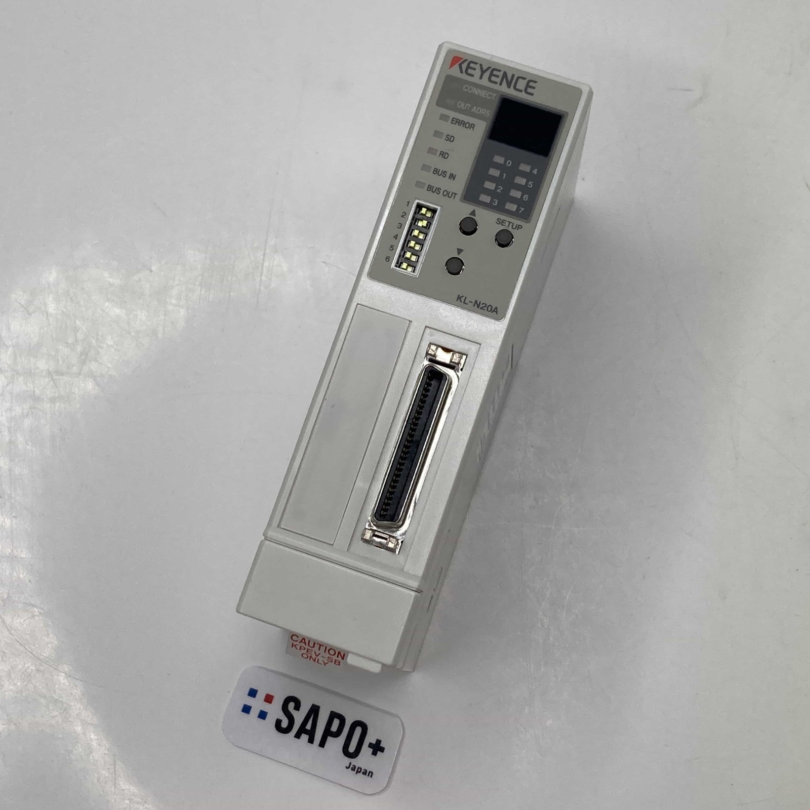 Keyence KL-N20A Analog Input Unit used
