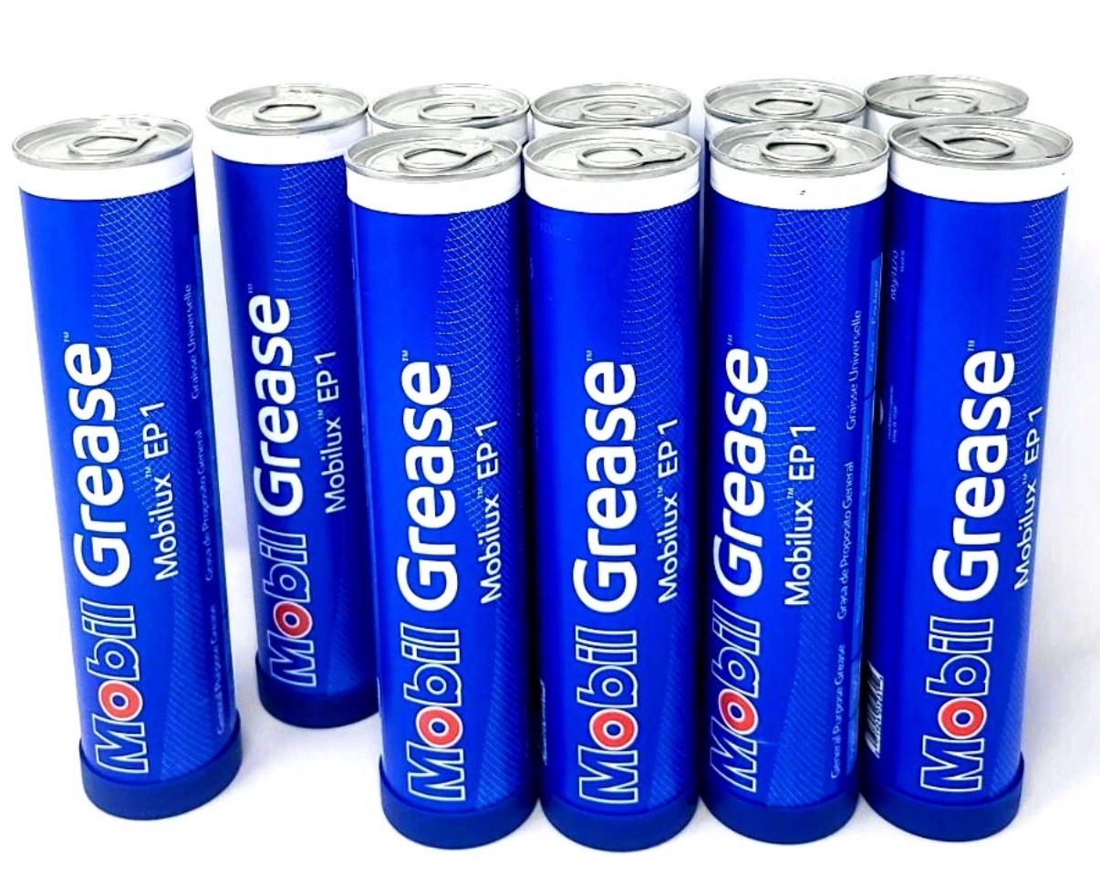 10x Mobil Grease 121093 Mobilux EP 1 General Purpose  NLGI 1, 13.7 oz BROWN SALE