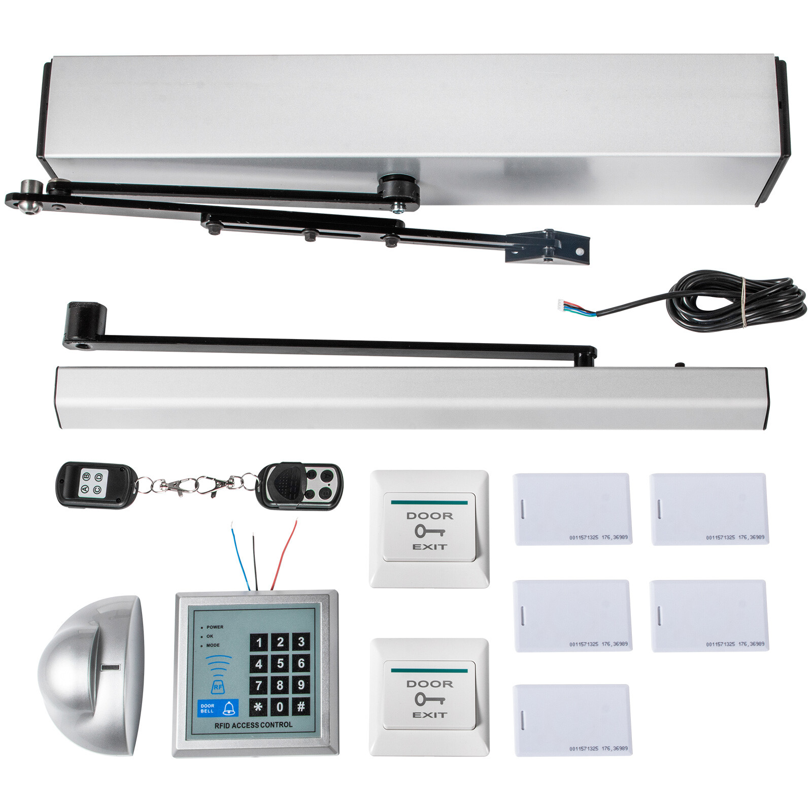 Automatic Swing Door Opener 120° w/ Access Controller Handicap Door Opener