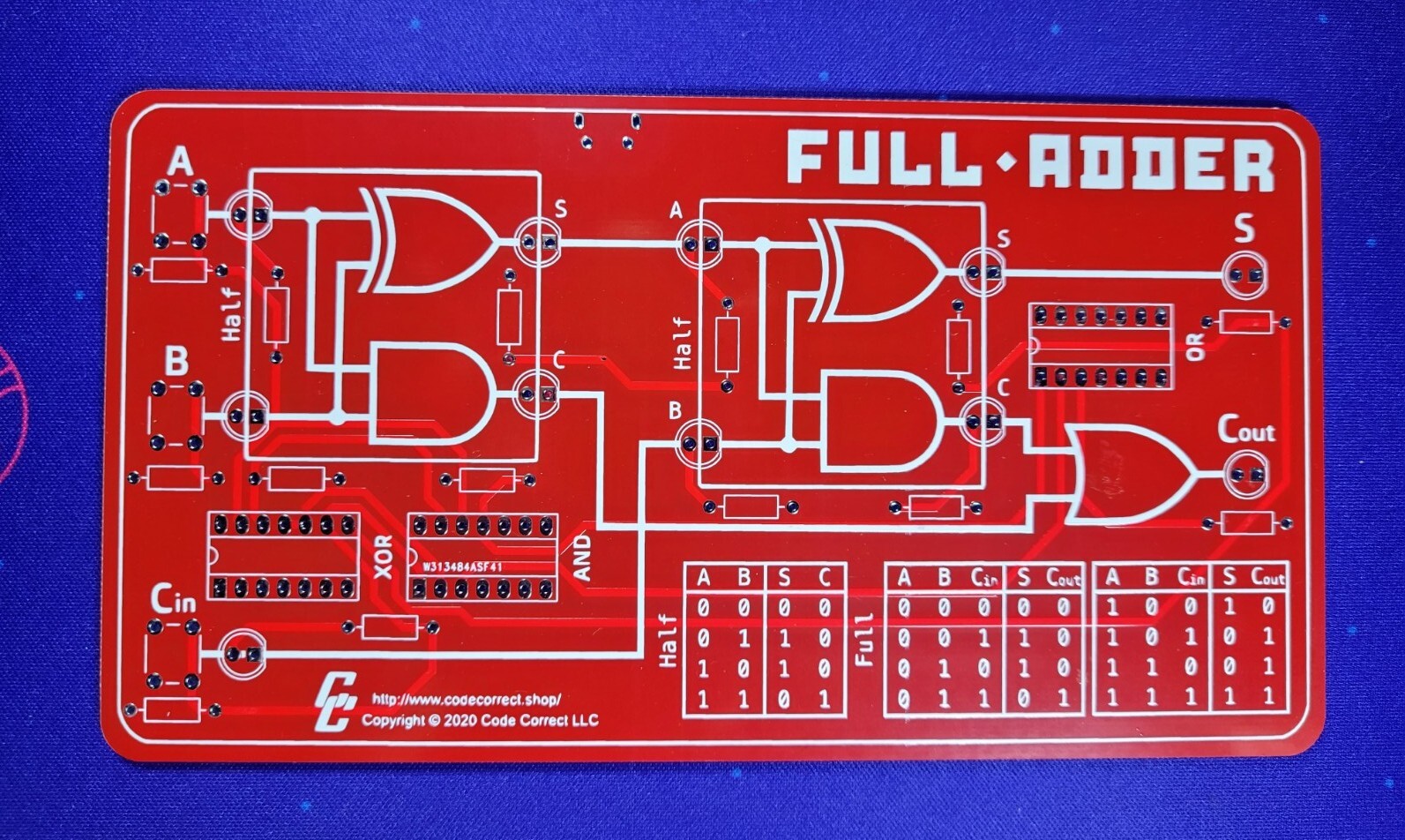 Binary Adder Learning Kit #4 (Assembly Required)