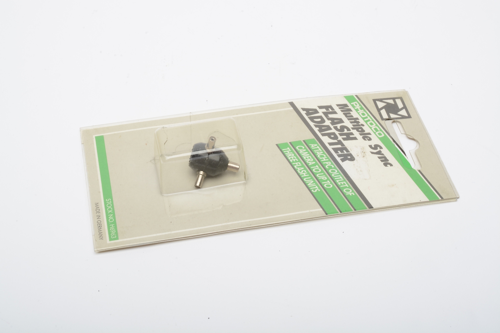 Photoco Multi PC sync flash adapter, New