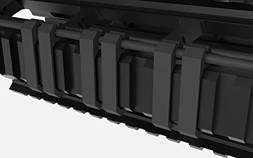 Picatinny Weapon Light Pressure Switch Cable Clips | Black