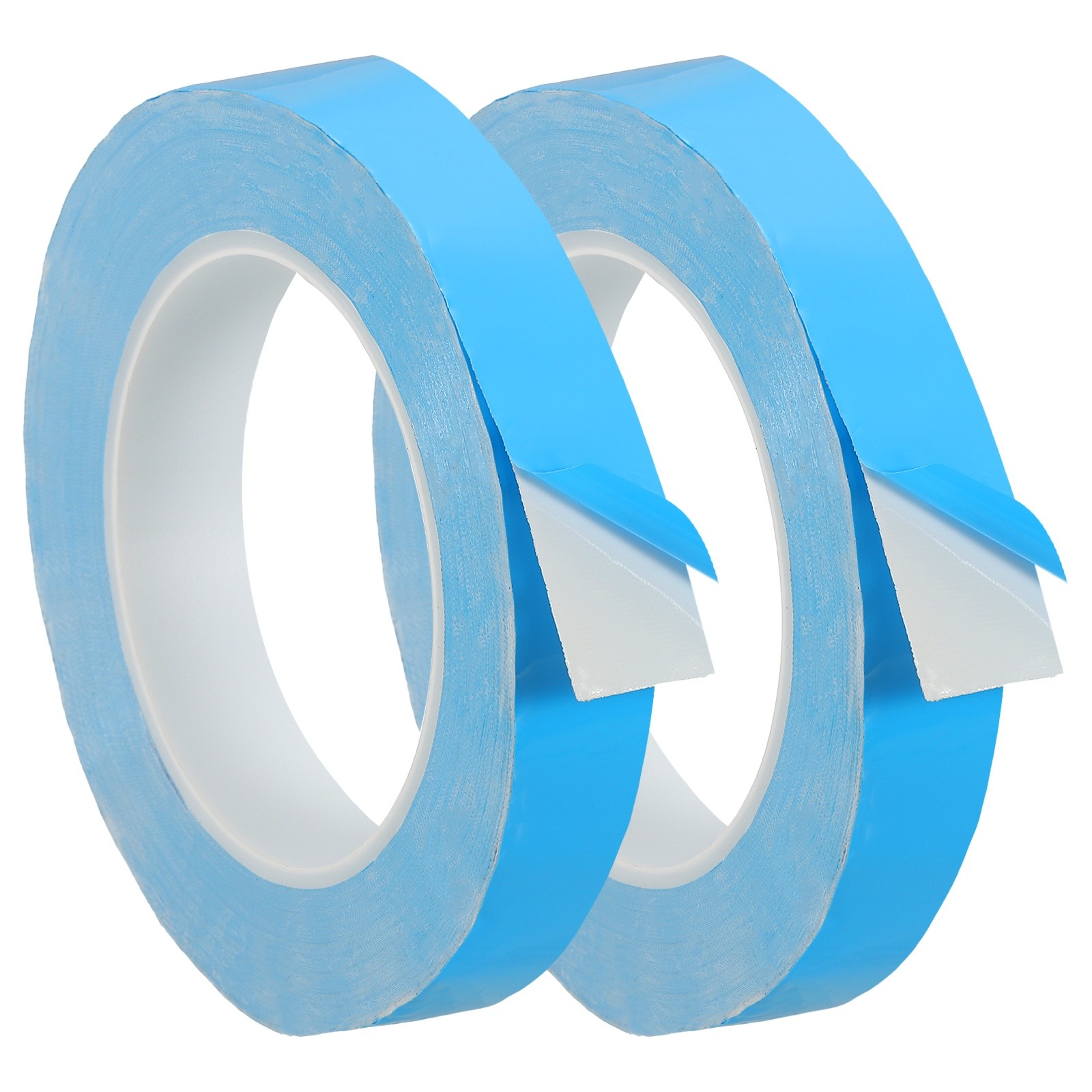 2 Rolls 25mx18mmx0.2mm Thermal Adhesive Tape Double Side Adhesive Thermal Tape