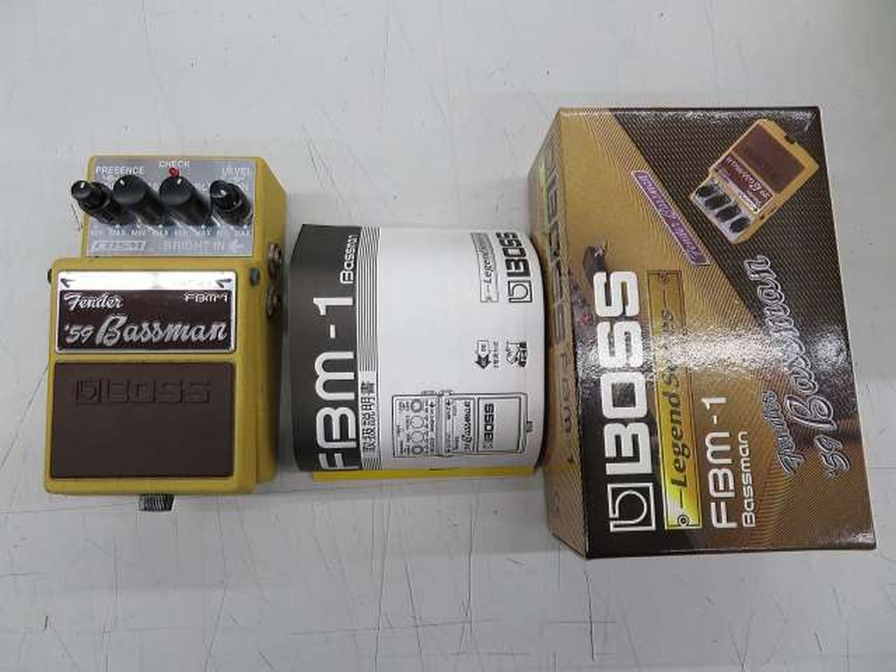 BOSS FBM-1 Preamp Pedal with Box & Manual Used, Some wear