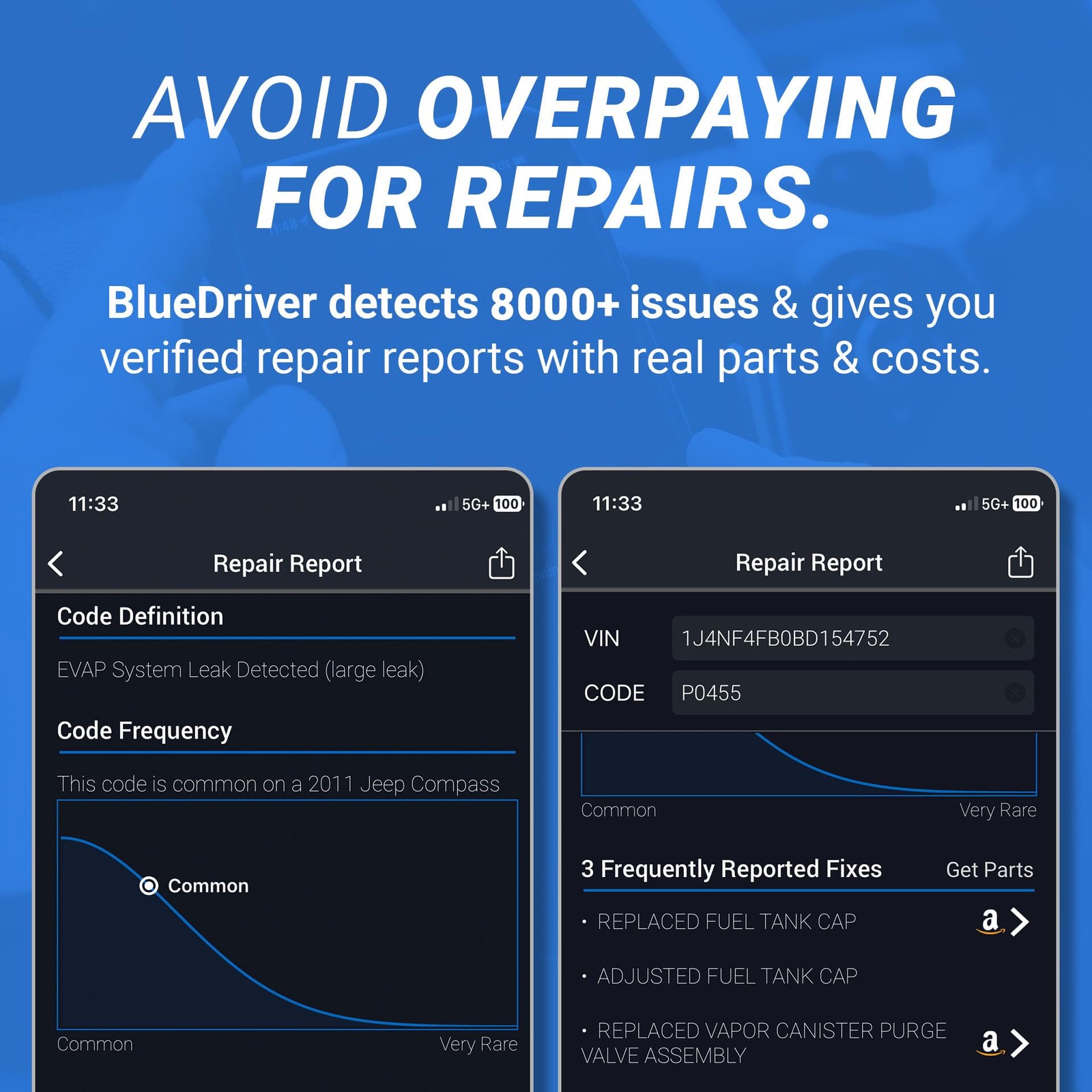 BlueDriver Pro Next Gen OBD2 Scanner No Subscription Bluetooth Car Code Reader