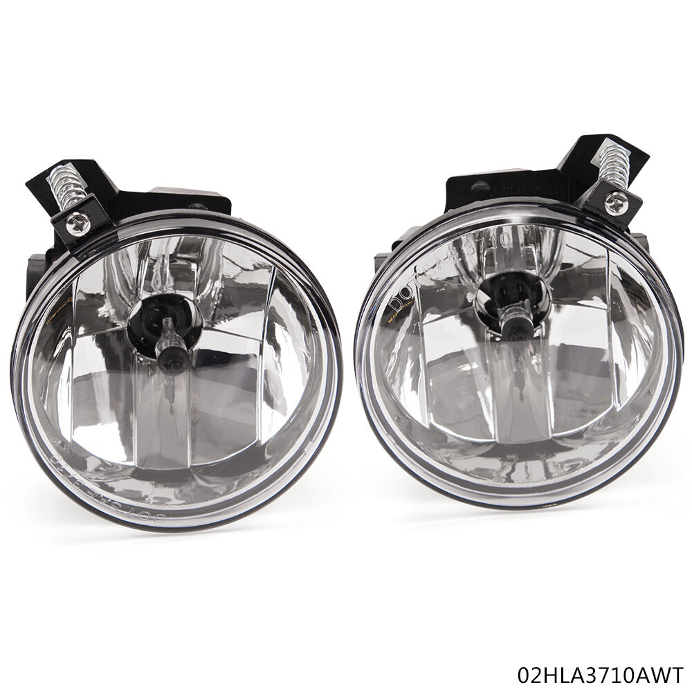 LH&RH Replace Clear Lens Bumper Driving Fog Light Fit for 2001-2004 Dodge Dakota
