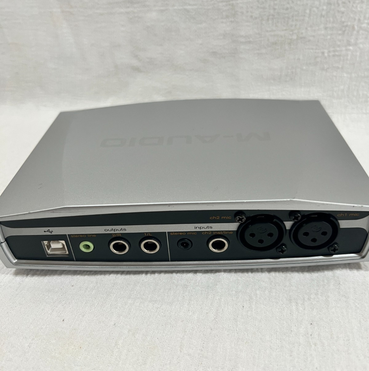 M-Audio Mobile Pre USB Preamp and Audio Interface 48v Phantom Power 200F V1.03