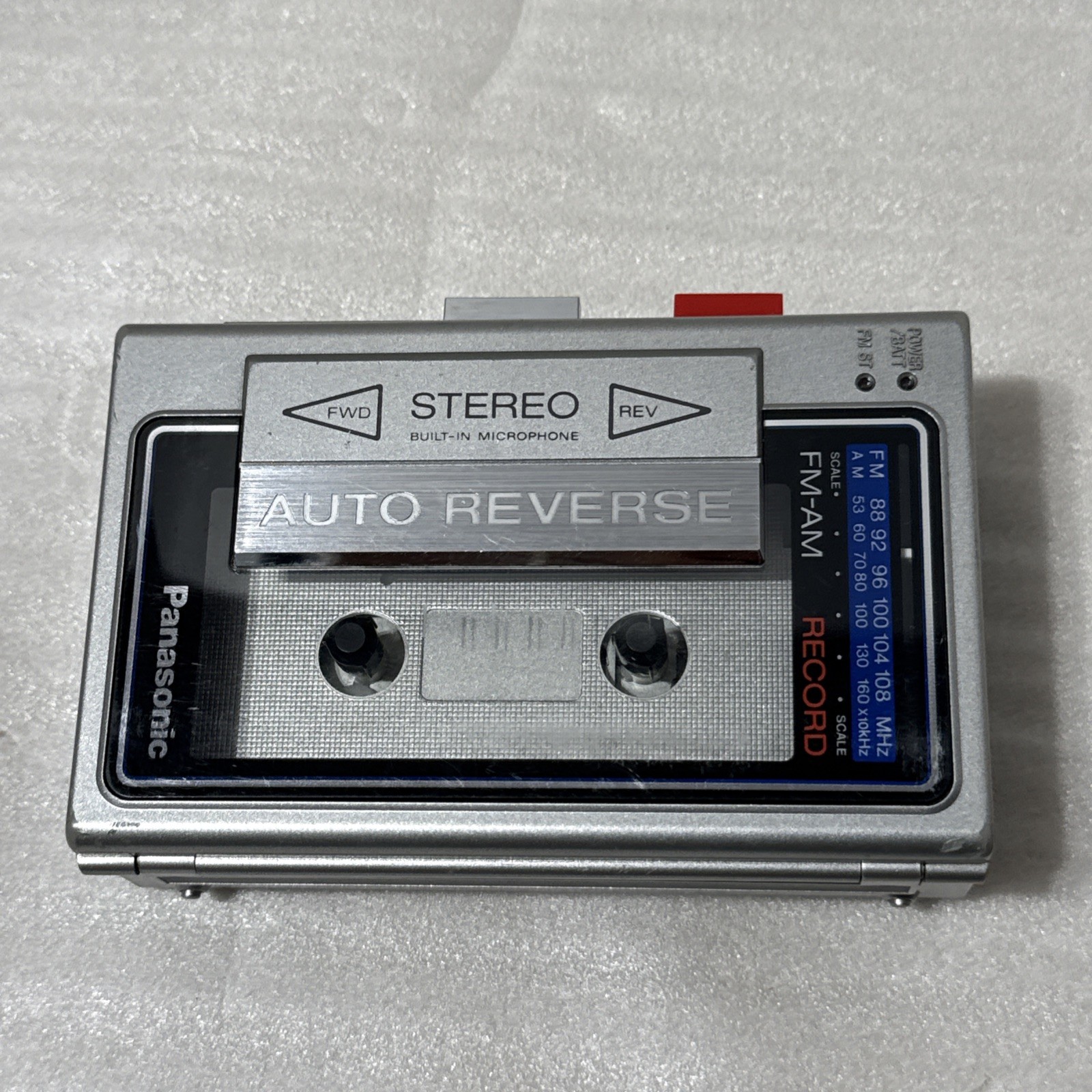 Panasonic RX-S28 AM FM Portable Stereo Radio Cassette Player Record Please Read