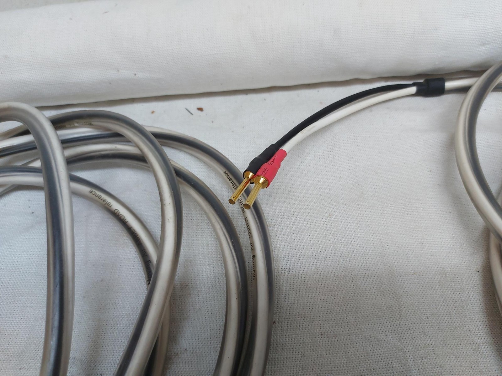 Studio connections ABBEY ROAD Reference 4mm speaker cables pair