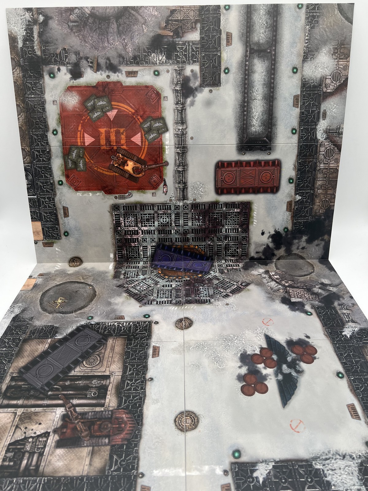 Warhammer 40K Gaming Board Premium Kill Team Conquest Double Sided  570mm x 875m