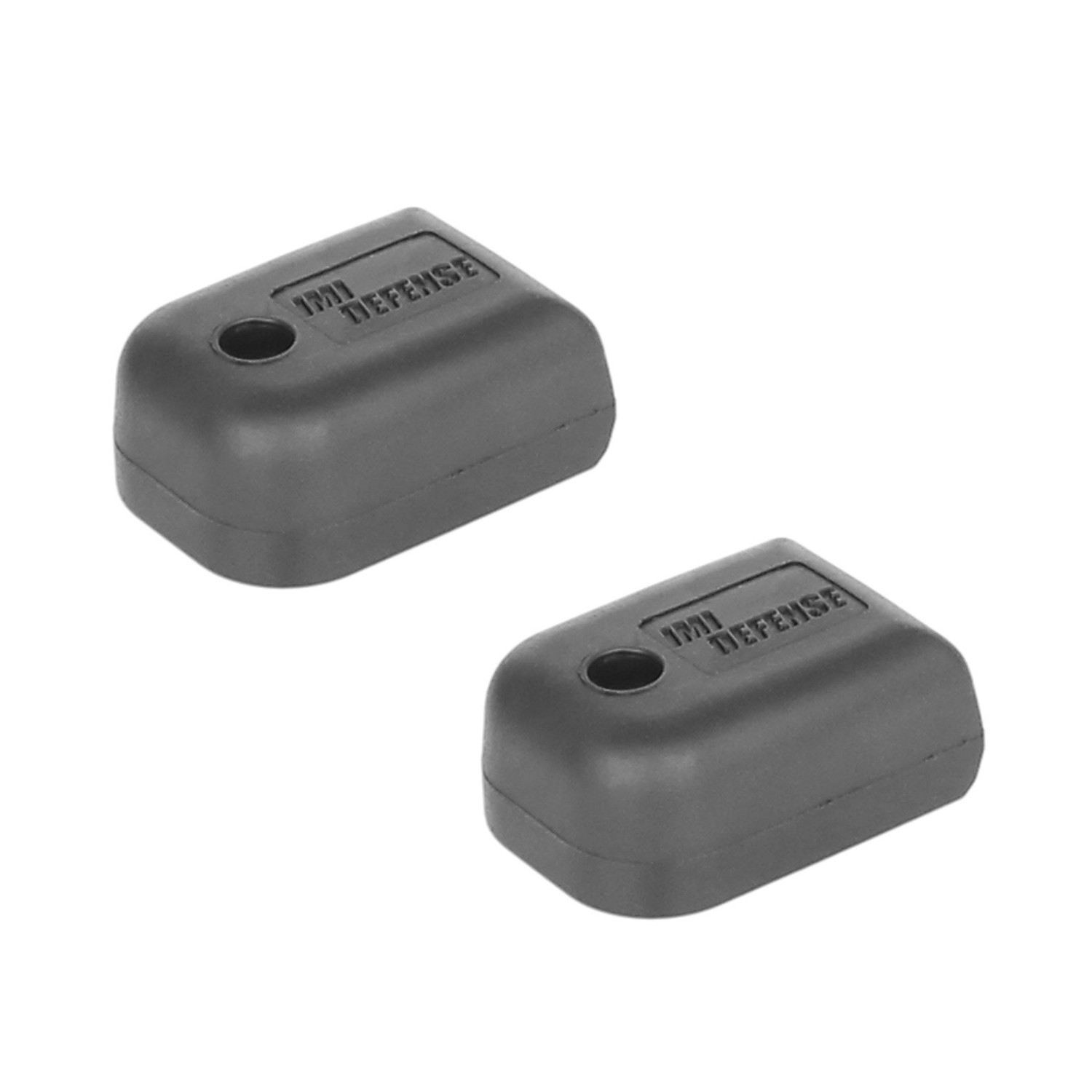 IMI Defense Pistol Magazine Floorplate 2 Pack Compatible with Glock Mags - Black
