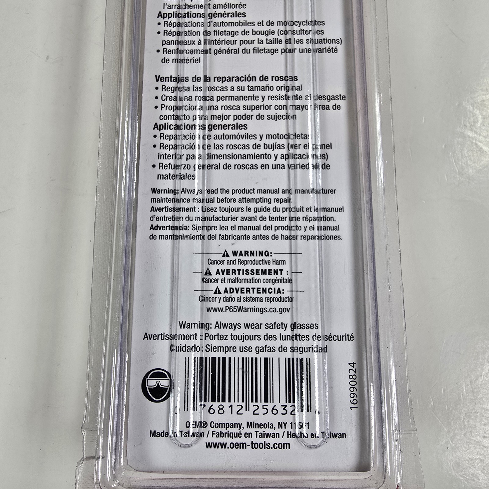 OEM Tools 25632 Thread Repair System Kit M10-1.50 Drill Tap Insert Set NEW