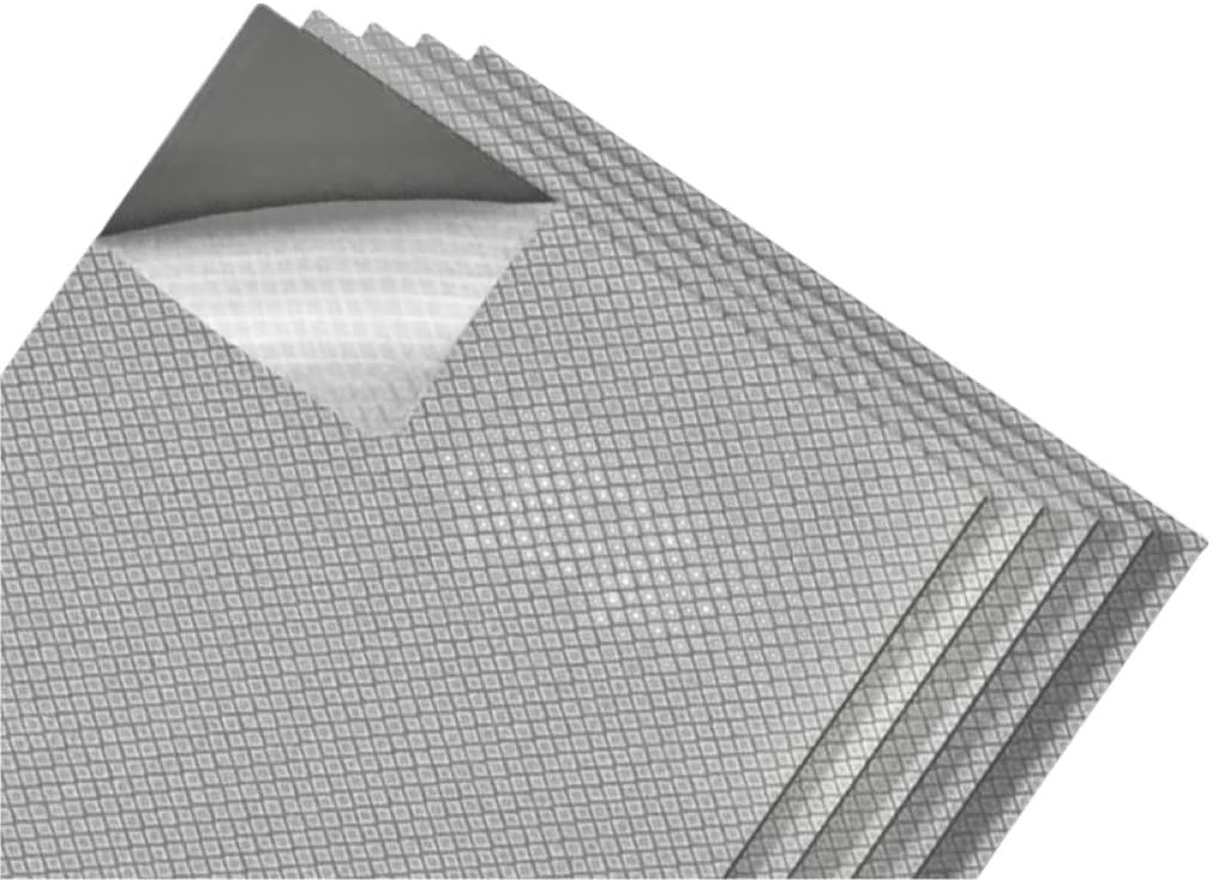 4 Pack Thermal Pad,100x100mm 0.5mm+1mm+1.5mm+2mm Highly Efficient Thermal Conduc
