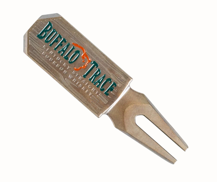 Bettinardi x Buffalo Trace Divot Tool 303 Stainless Steel Golf Ball Mark Repair