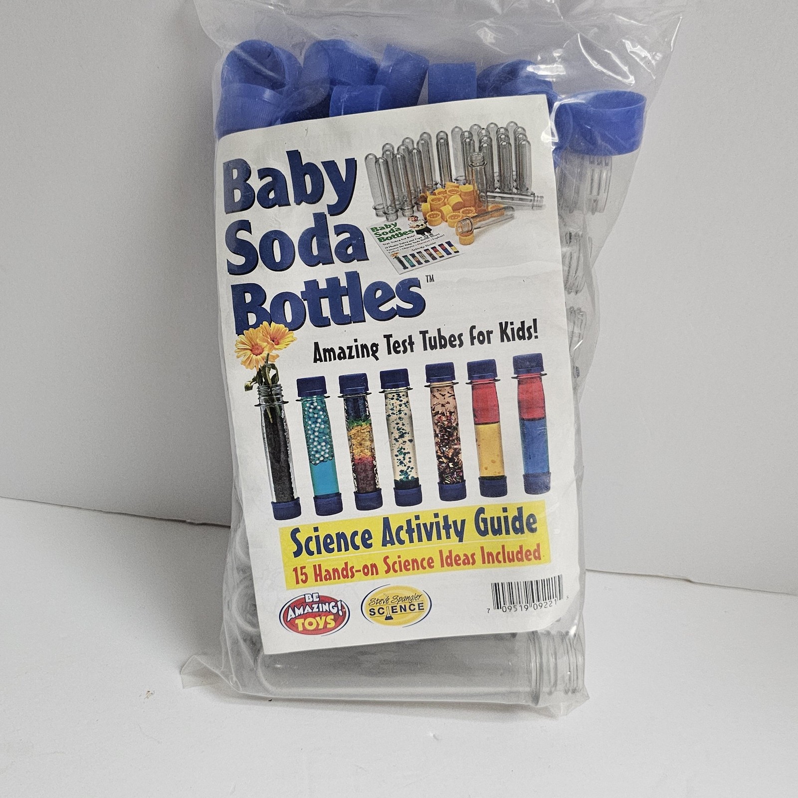 Baby Soda Bottles Science Kit Test Tubes Kids Activity Guide 15 Hands-On Ideas N