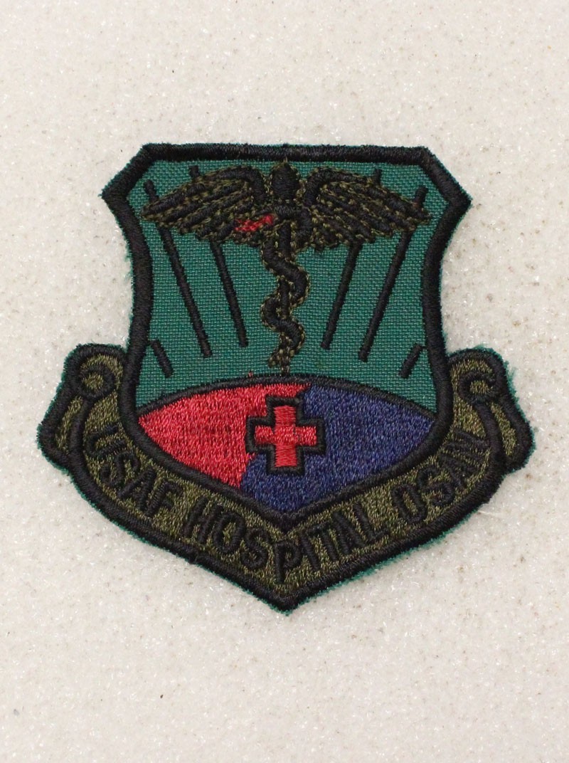 USAF Air Force Patch 4476 - USAF Hospital Osan - subdued