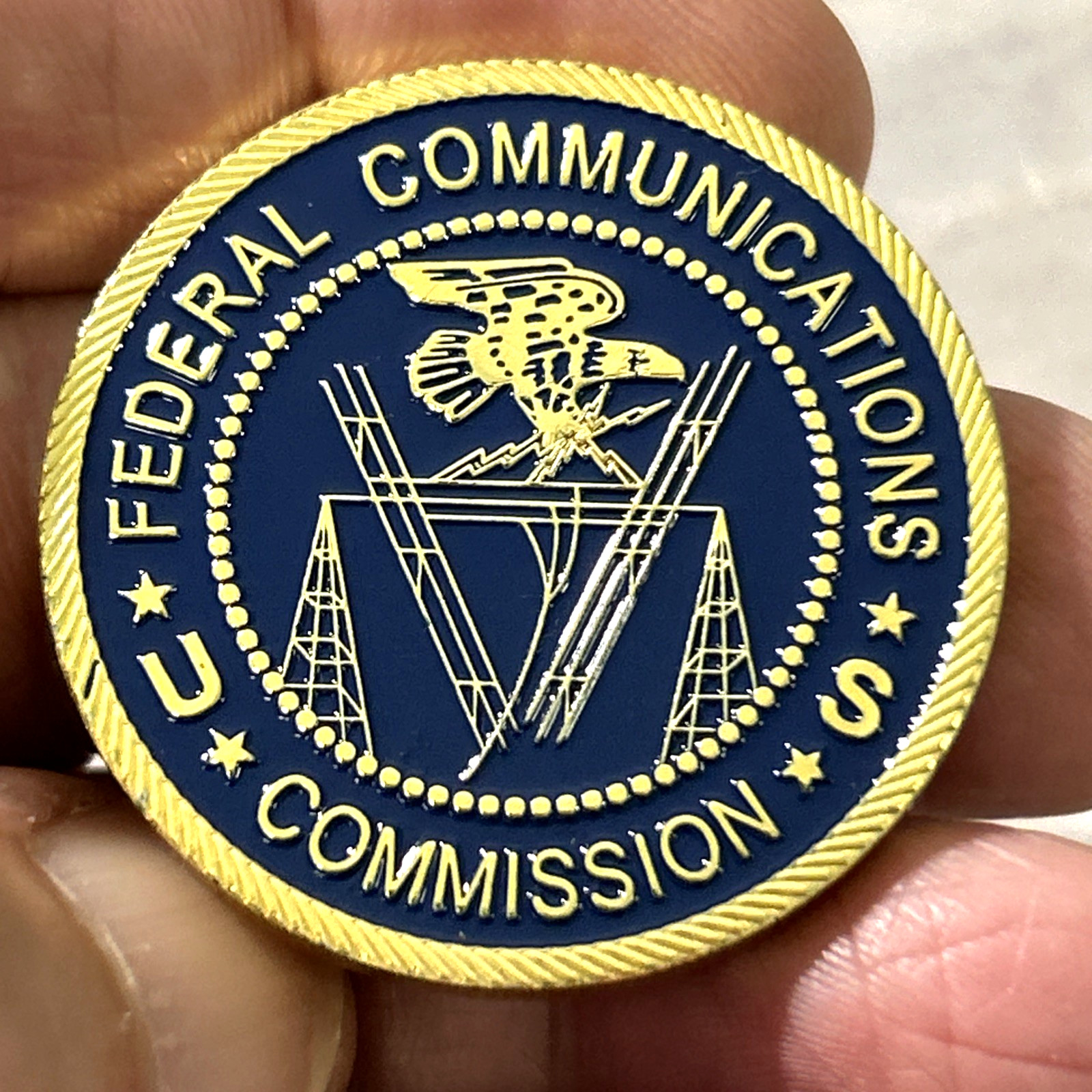 FCC-Federal Communications Commission Challenge Coin US Government