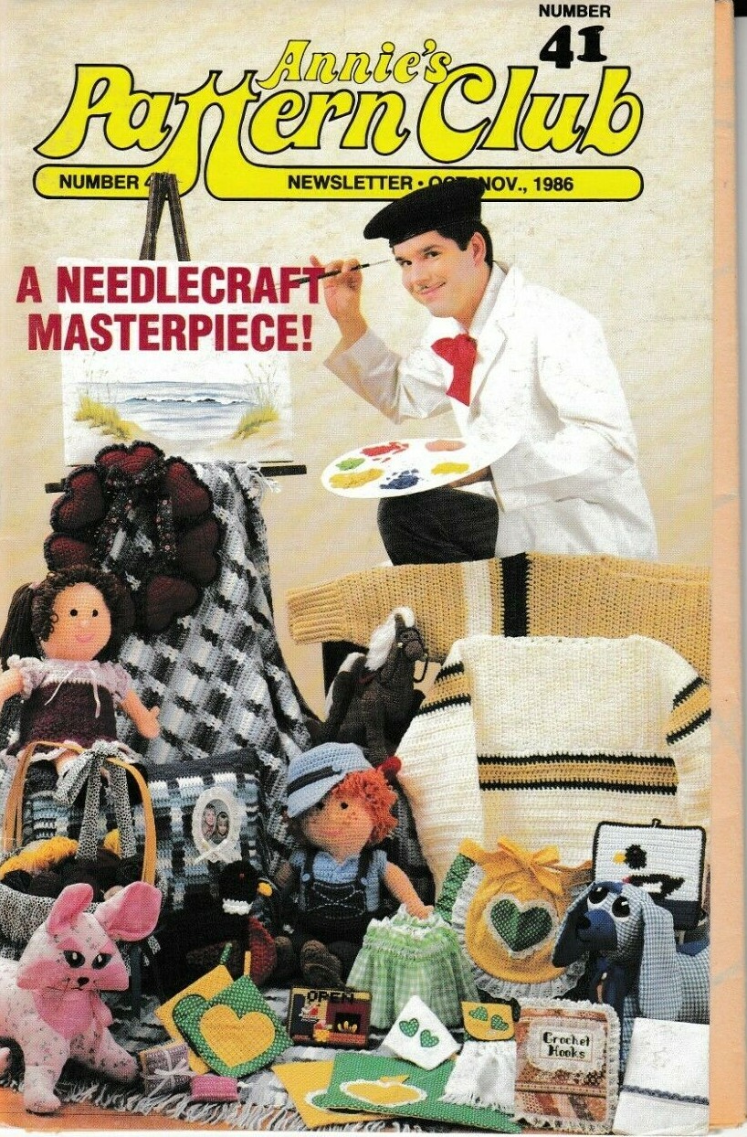 Annie's Pattern Club Newsletter Magazine | October-November 1986 No. 41