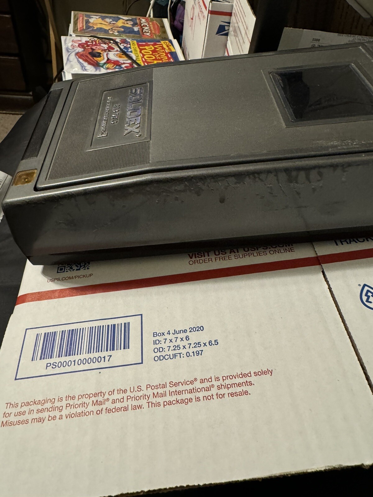 solidex vhs rewinder 828