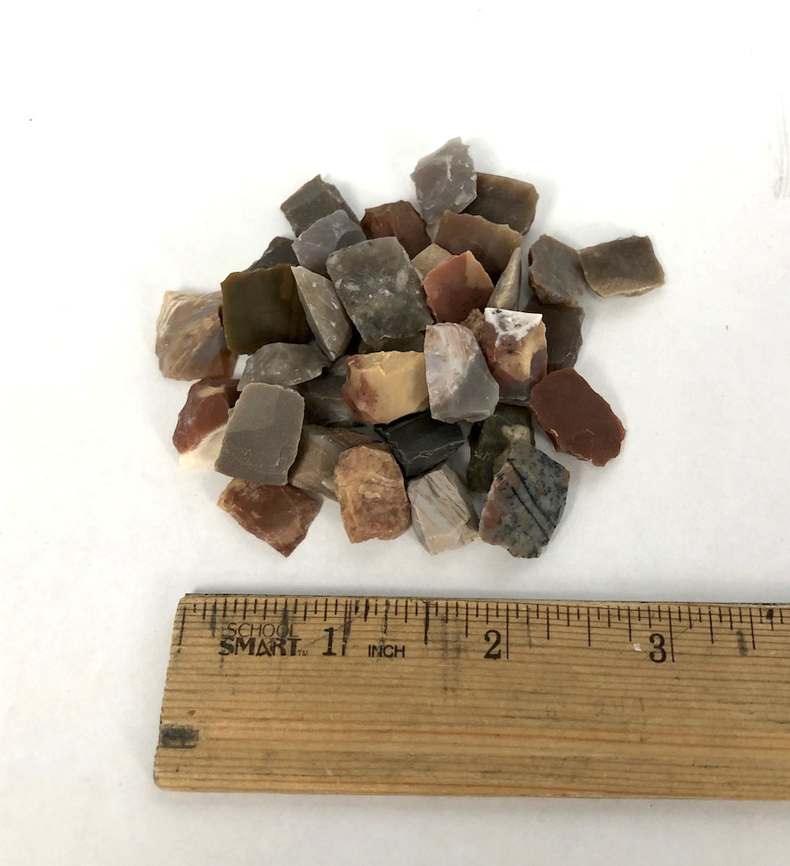 1/2 Inch Flints - 18th Century Style - 10 pieces