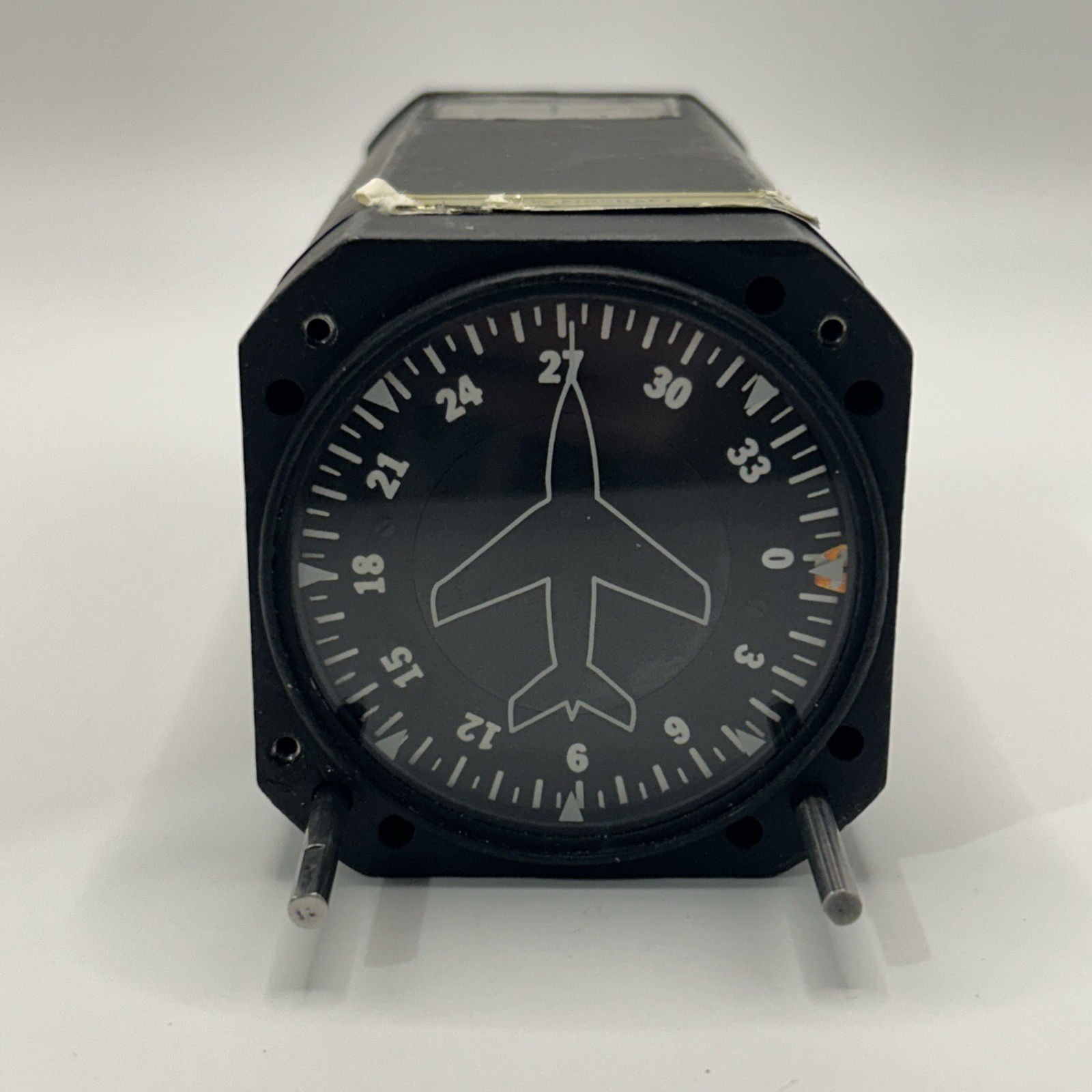 AIM 200-6 52D54 Directional Gyro Heading Indicator Missing Knobs