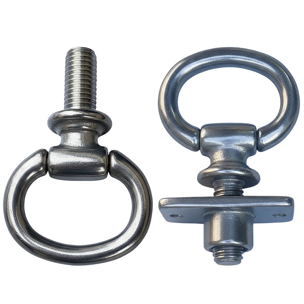 Stainless Steel Slide Screws M10 Drop Ring for Training and Performances
