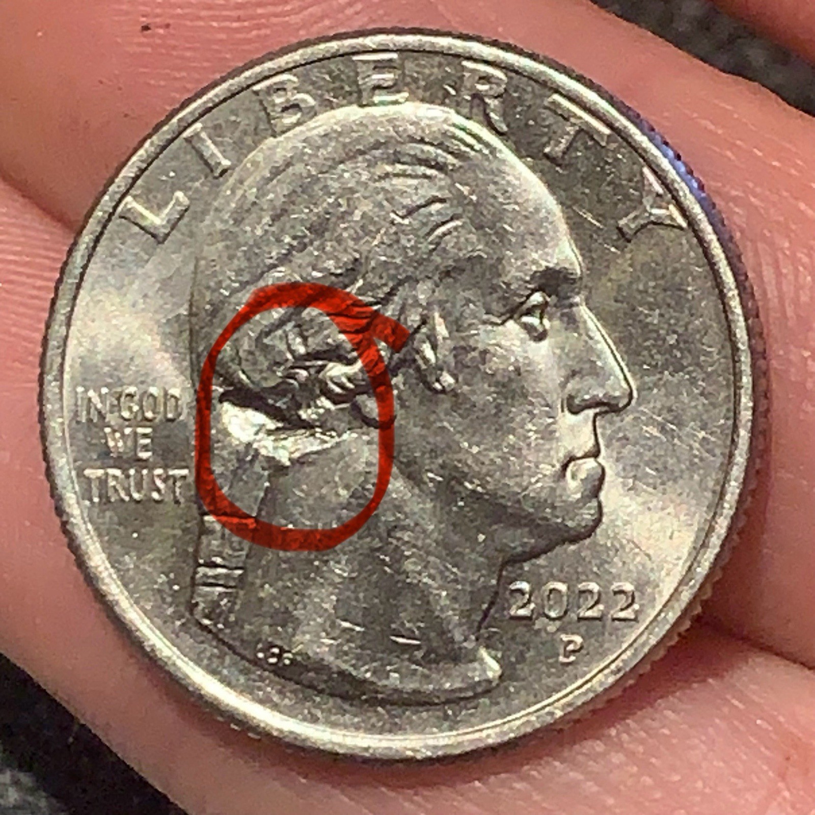 Error Quarter 2022 P Sally Ride Circulated - Strikethrough Grease Ponytail & Cod