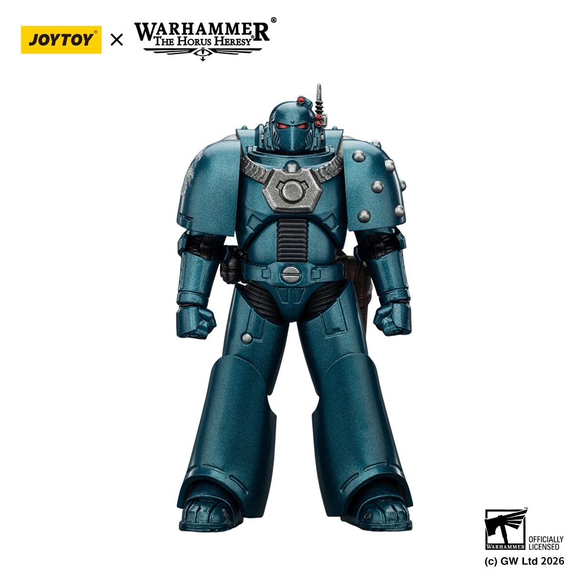 JOYTOY Warhammer 30K 1/18 Action Figure Alpha Legion MKVI Tactical Legionary