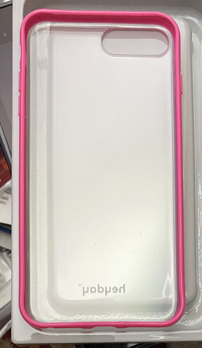 Heyday Apple iPhone 8 Plus/7 Plus/6s Plus/6 Plus Clear Case with Bumper Frame -