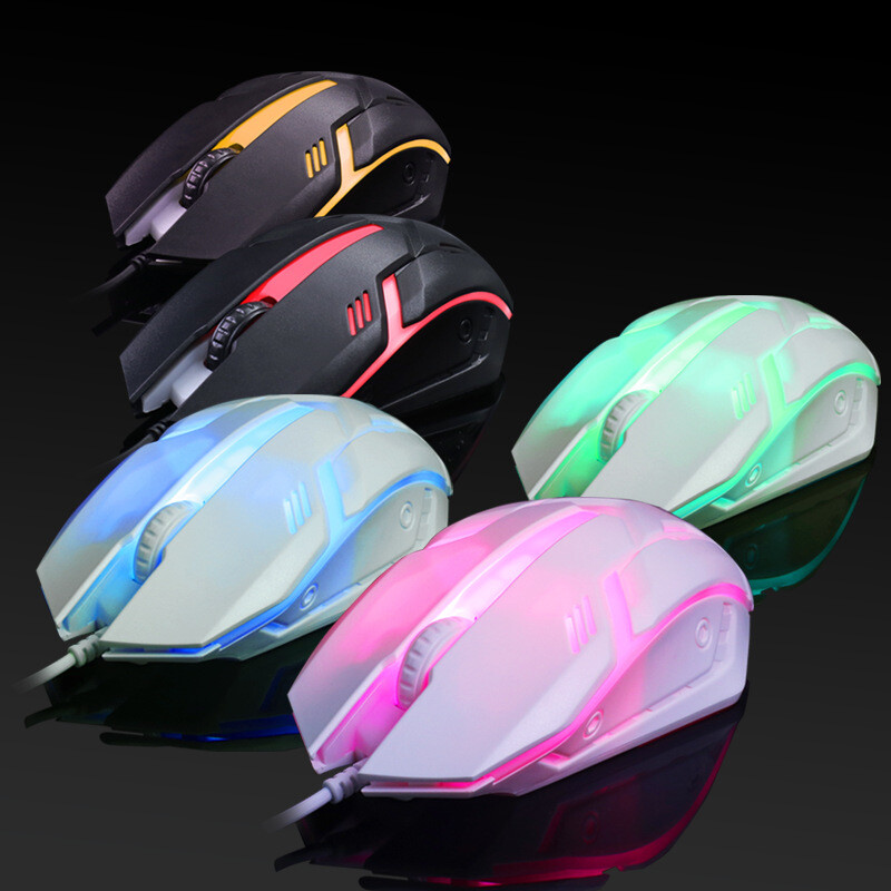 1600 DPI USB Wired Gaming Mouse Mice For Laptop Desktop PC