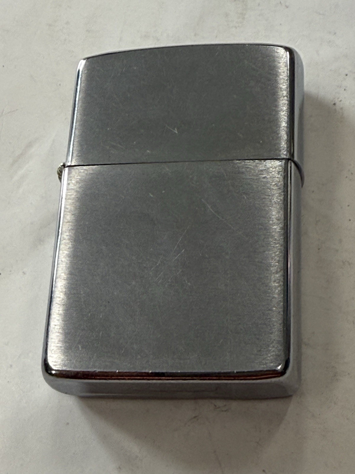 ZIPPO 1982 BRUSHED CHROME LIGHTER  U278