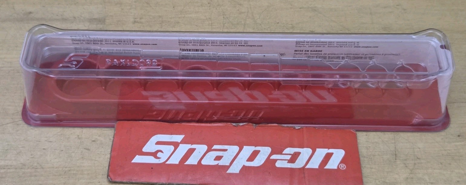 New Snap On PAKTY240- Magnetic Tray W/ Lid For 3/8" Dr 11 Pc SAE Shallow Skt Set