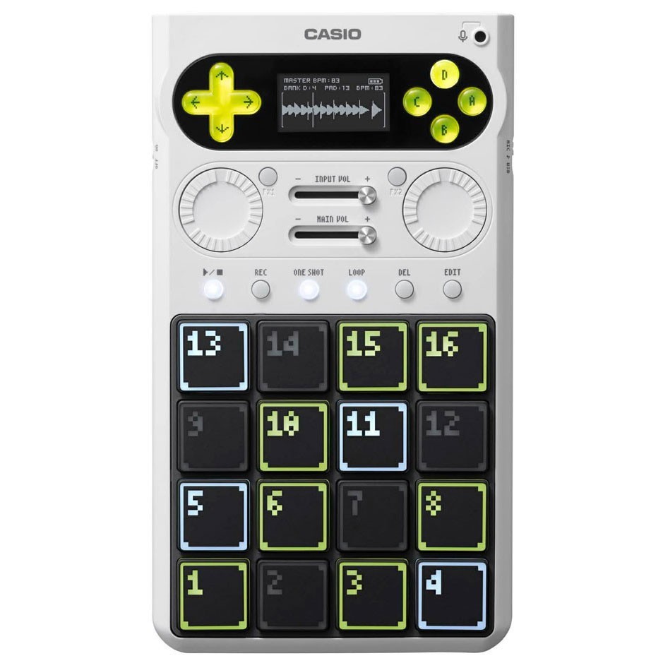 Casio SXC-1 Sampler Beat Machine Hip Hop Preset Loops Portable Japan NEW