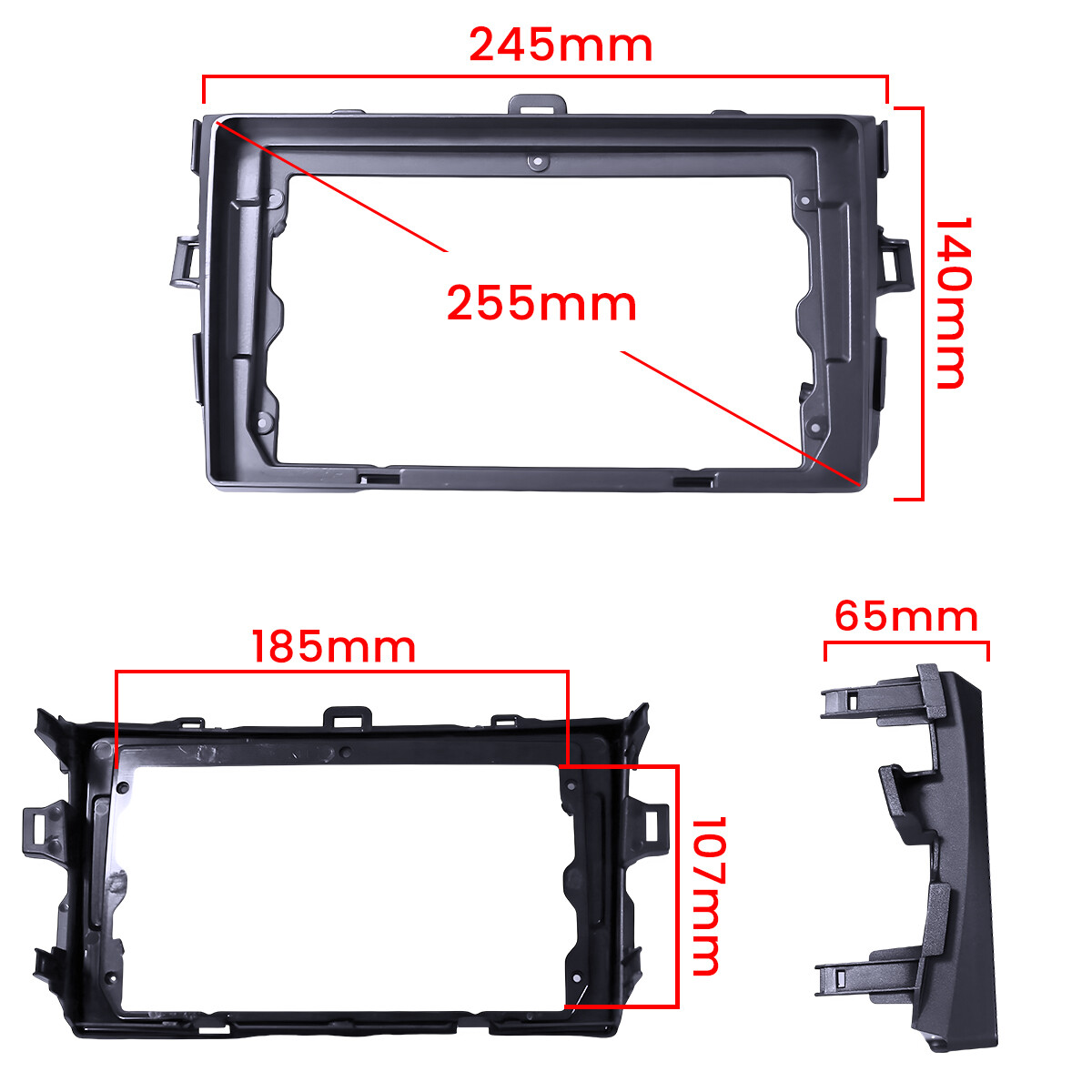 FOR 2009-2013 TOYOTA COROLLA Apple Carplay Android 13 Car Stereo Radio GPS Navi