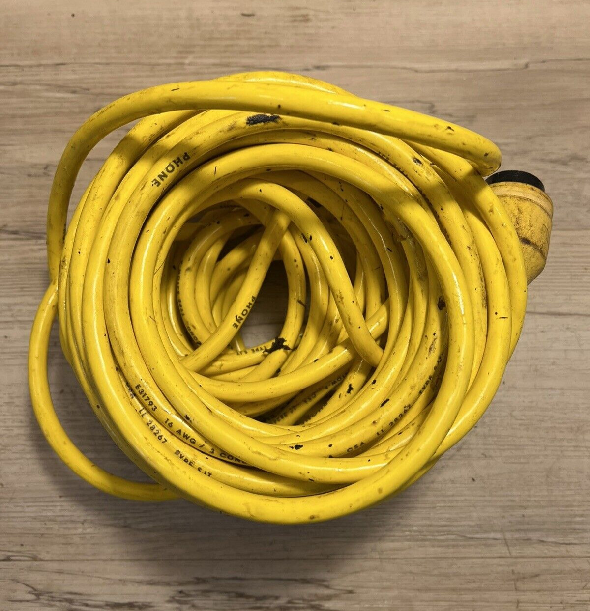 Boat telephone cord 16 AWG 50 ft