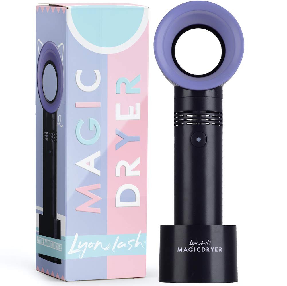 Lyon Lash Magic Fan Portable Bladeless Eyelash Extension Eye Cooling Fan