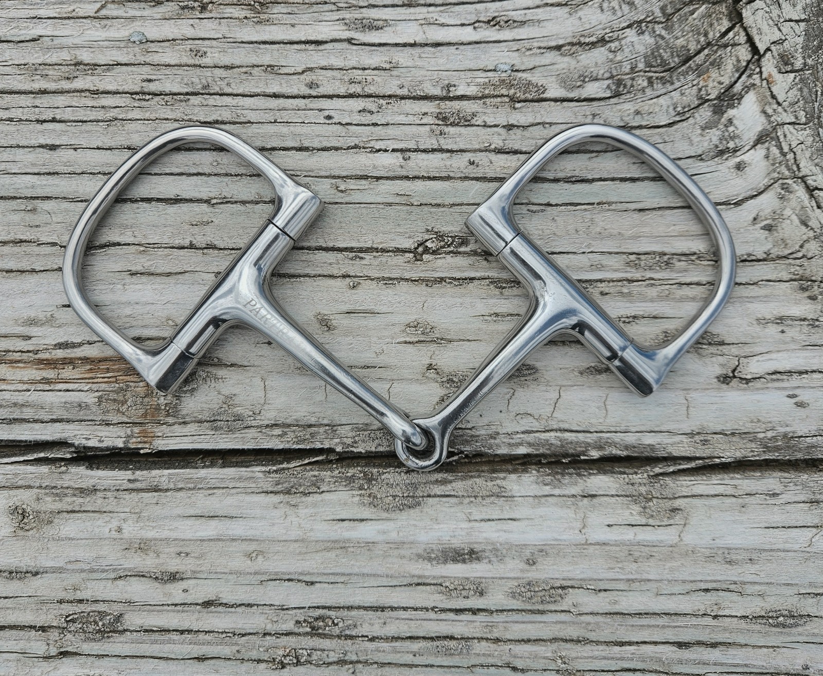 D Ring  Horse Snaffle Bit Stainless Steel 5' Stamped Partrade