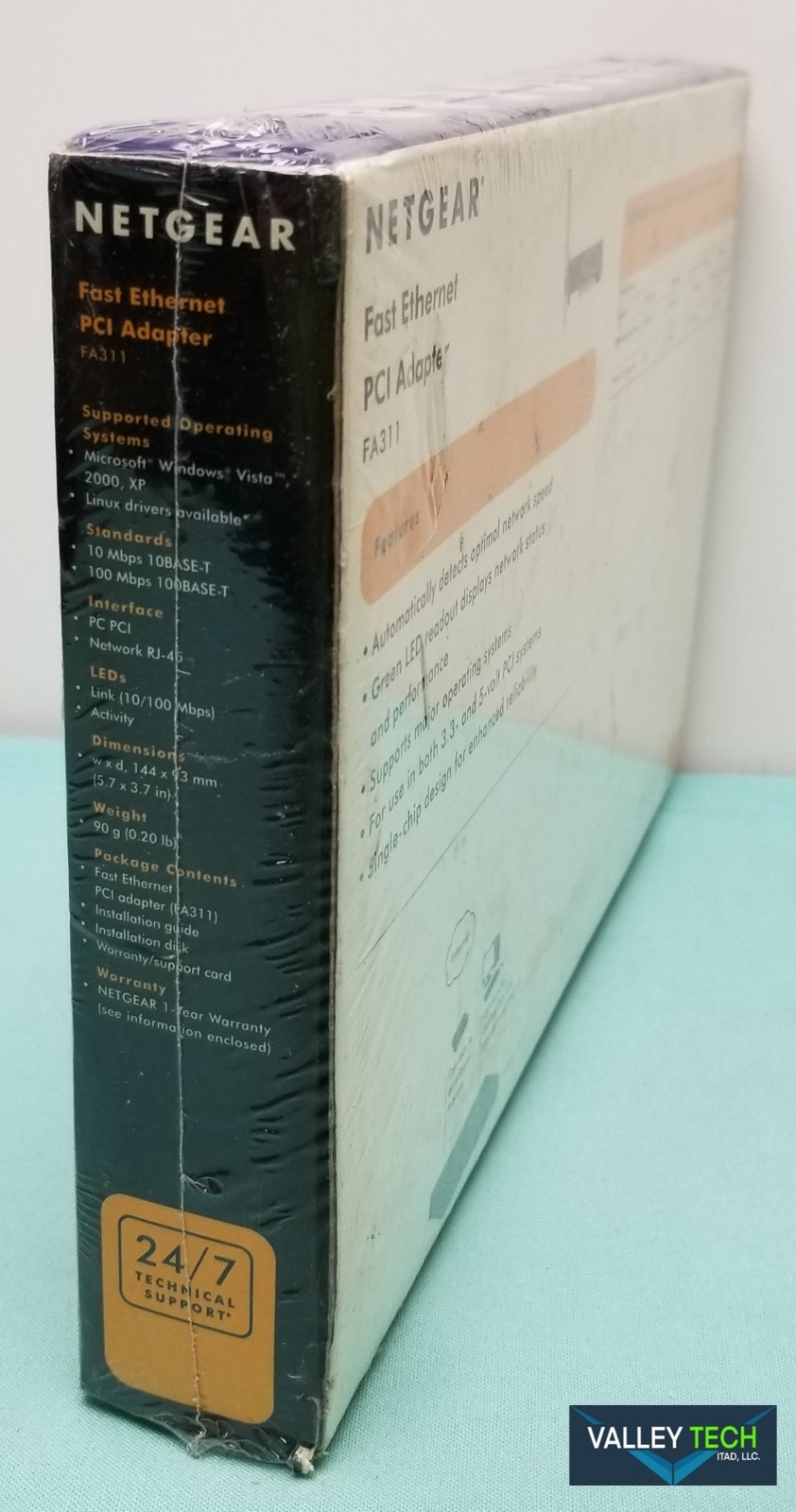Netgear Fast Ethernet PCI Adapter FA311 NEW