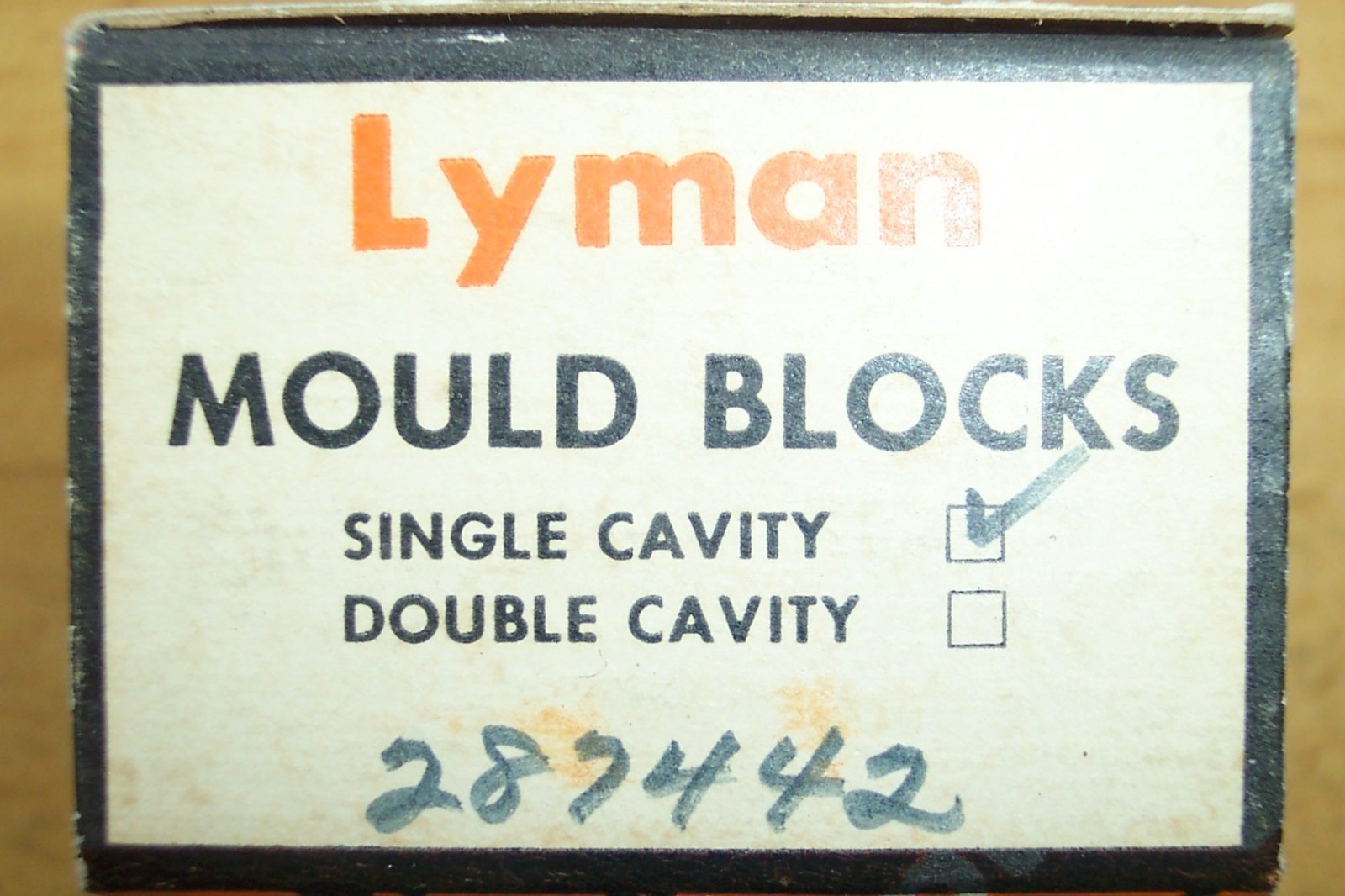 LYMAN 287442 SINGLE CAVITY 7mm 139 GRAIN MOULD UNUSED IN ORIGINAL WRAP