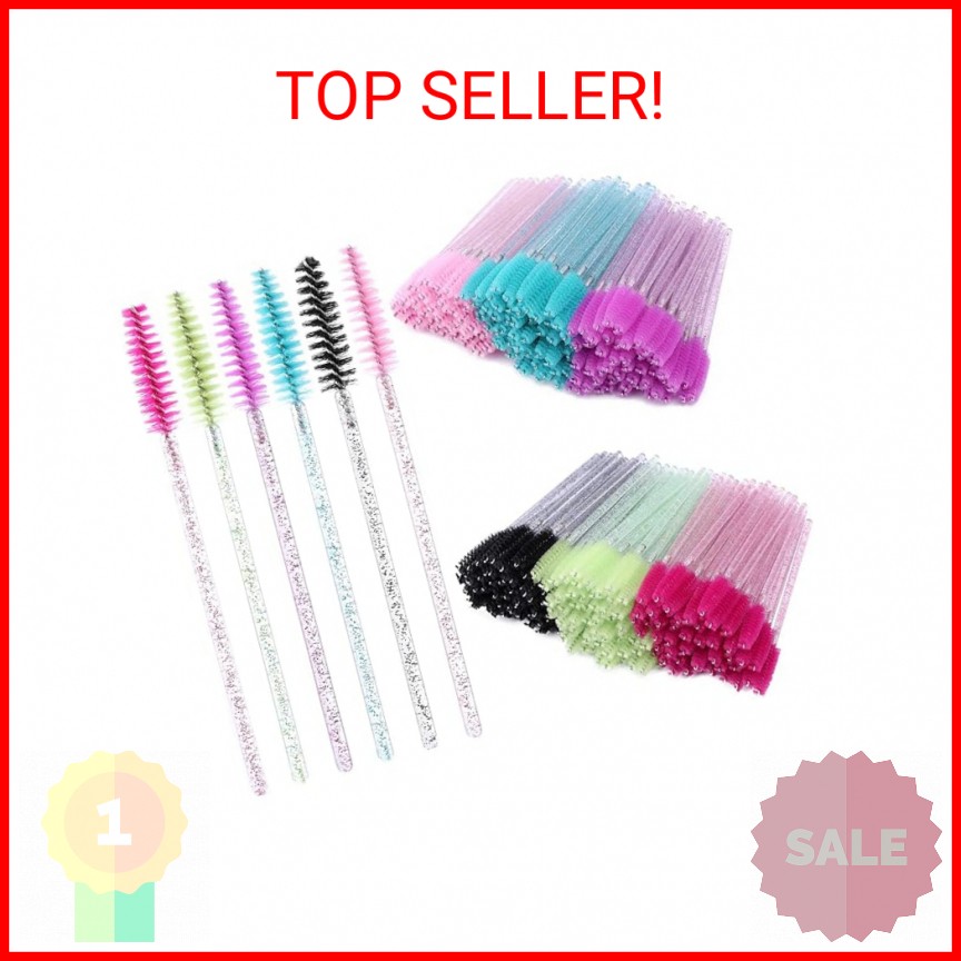300 Disposable Mascara Wands Eyelash Brush Spoolies for Eye Lash Extension, Eyeb