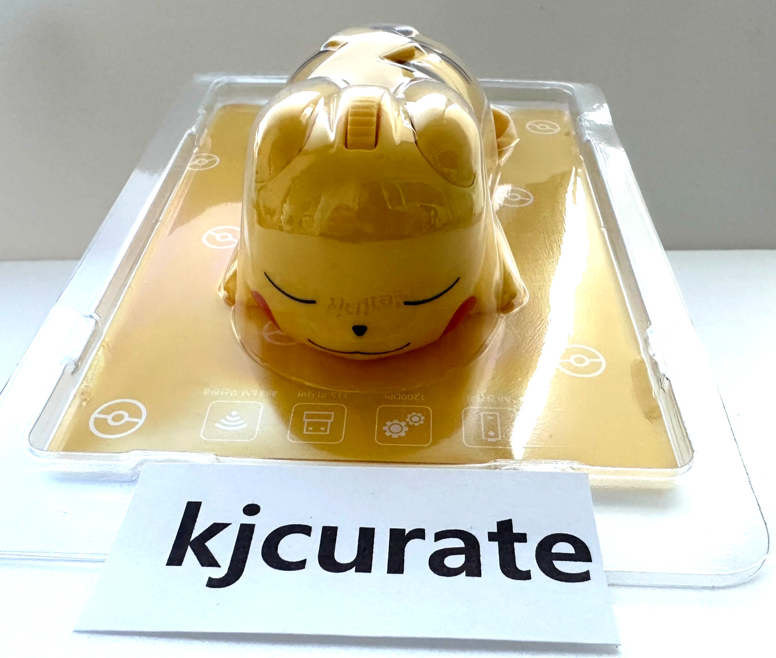 Pokemon Pikachu Bluetooth mouse Wireless Mouse 1200 DPI