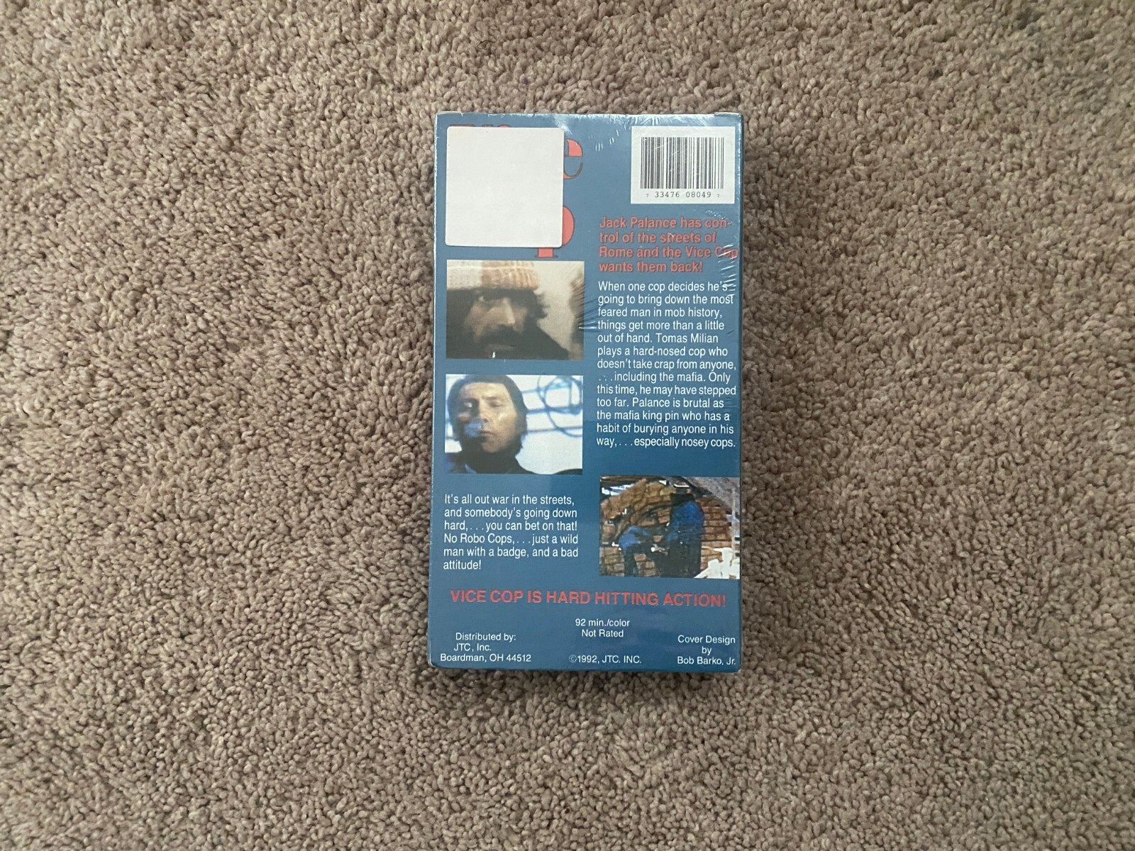 Vice Cop VHS (SEALED, Original 1st Release!) Excellent Condition!
