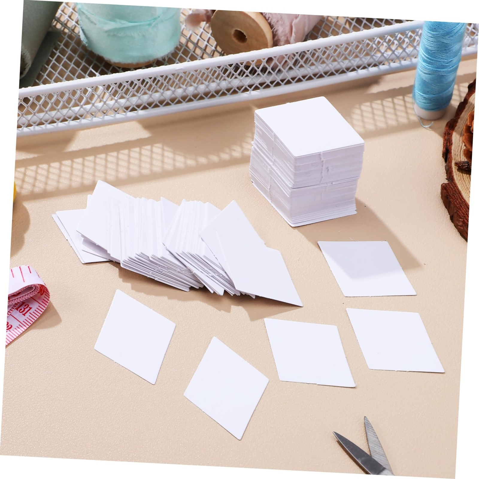 300 Pcs Patchwork Paper Template Templates Quilting Paper Piecing Shapes Pape...