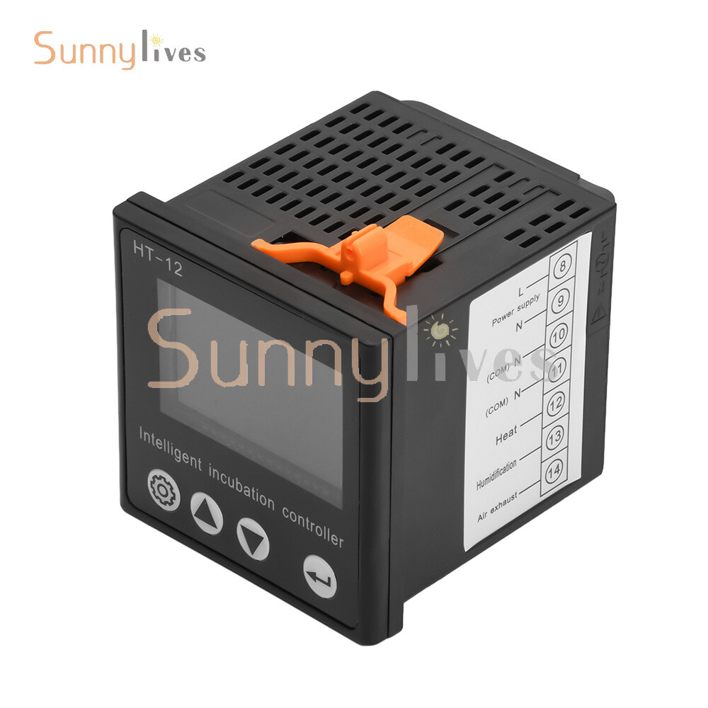 HT-12 LCD Temperature Humidity Controller Smart Incubator Temperature Controller