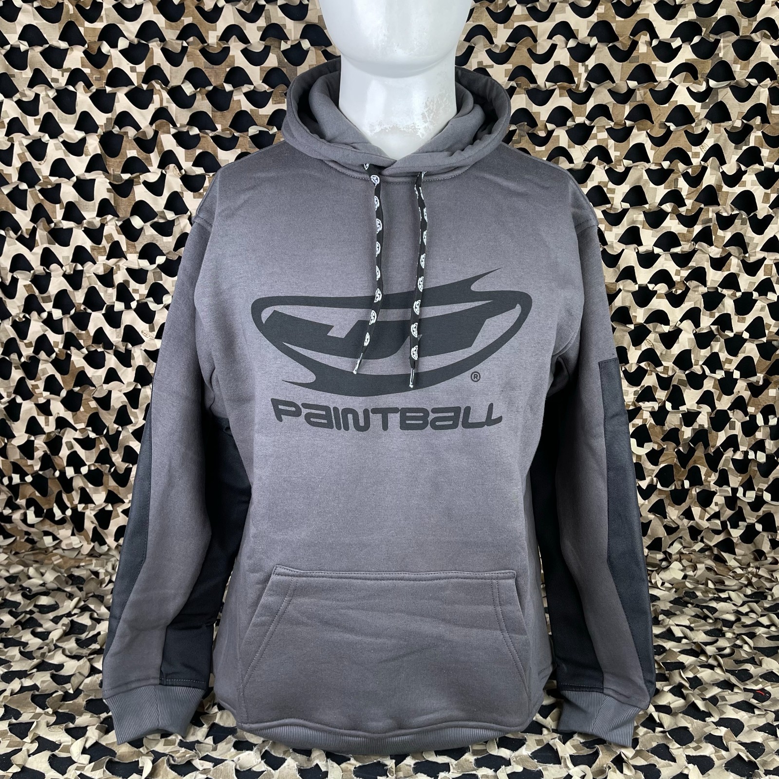 NEW JT Grind Playing Hooded Sweatshirt - Gray - X-Large