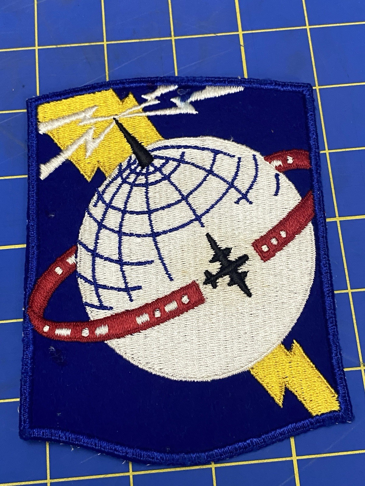 VTG Military Patch WWII USAAF Airways Communications Systems Squadron Air Force