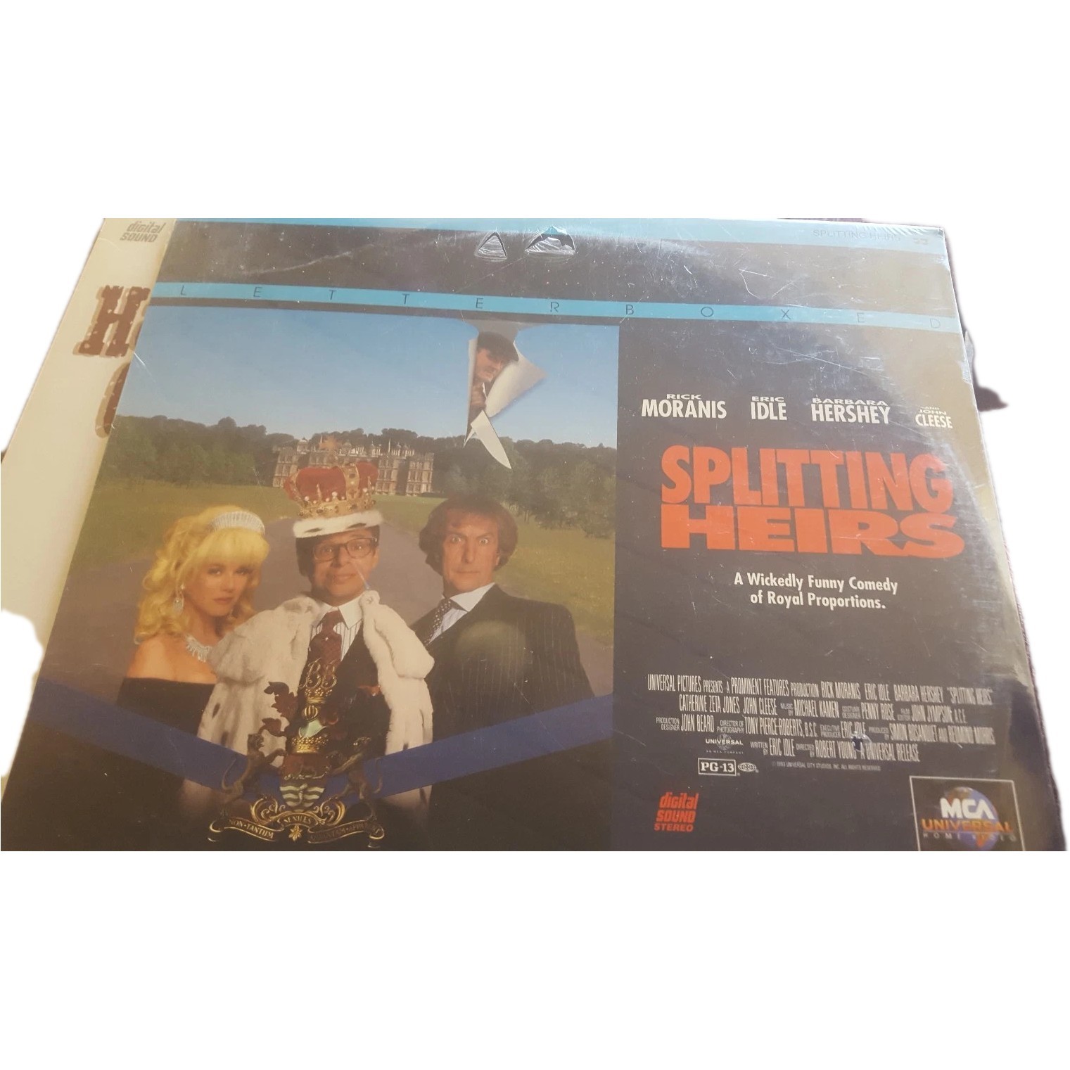 Splitting Heirs Laserdisc Rick Moranis Eric Idle John Cleese New in Shrink Wrap