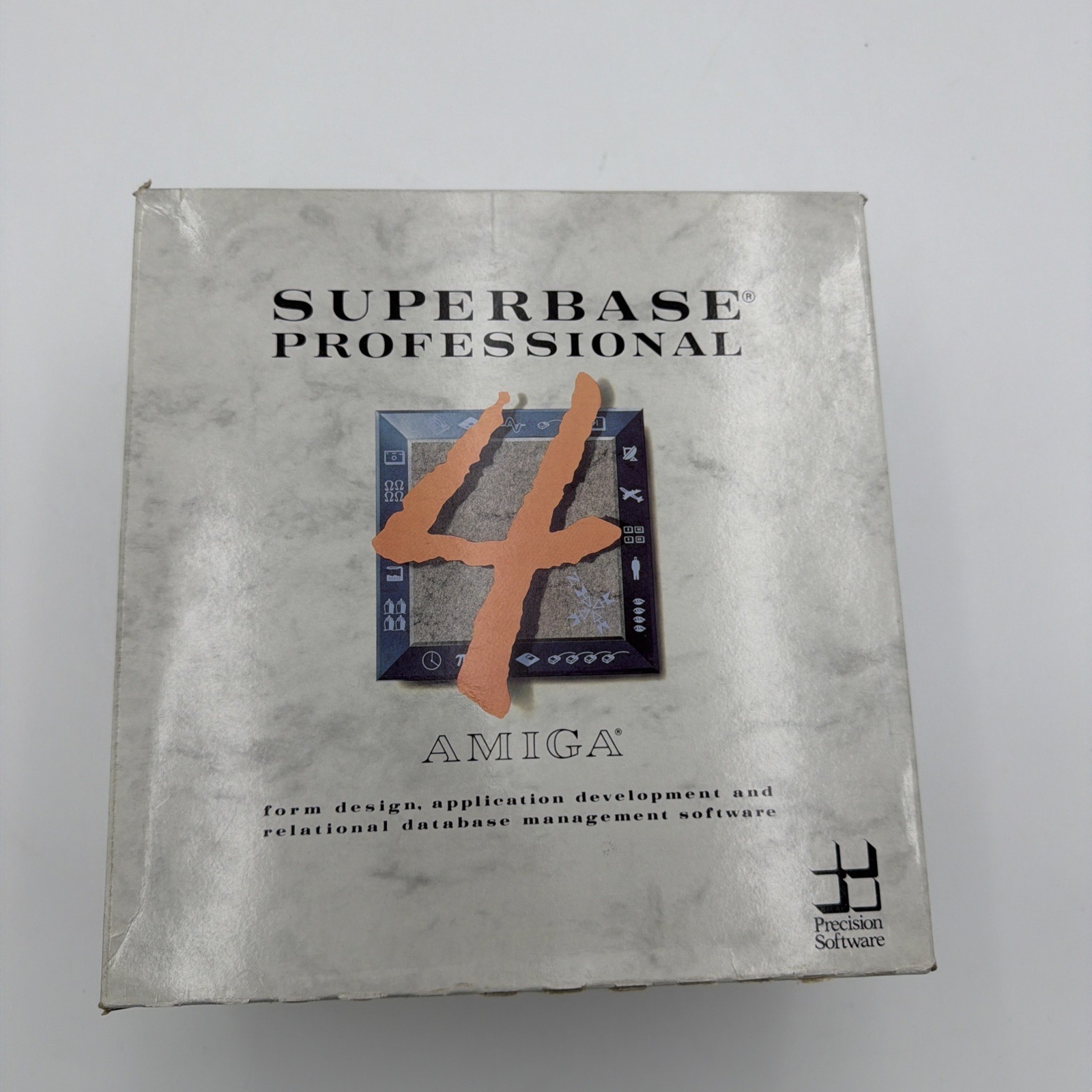 Superbase Professional 4 Commodore Amiga 9 Disks Manuals Box Precision Oxxi Test