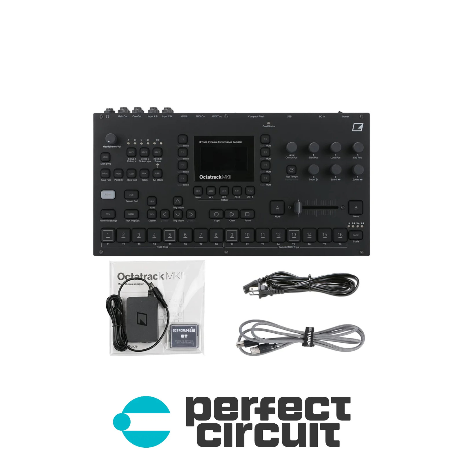 Elektron Octatrack MkII Performance (Black) SAMPLER - USED - PERFECT CIRCUIT