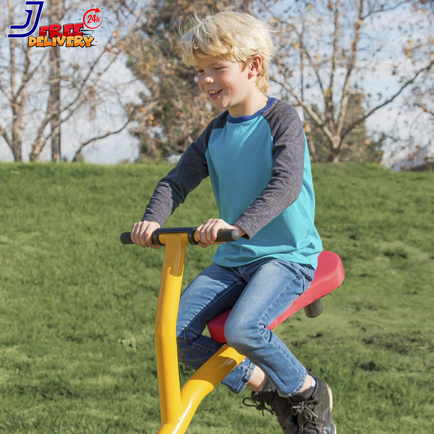 Indoor & Outdoor Playground Equipment Teeter Totters, 360 Spinning Seesaw, Swing